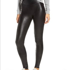 Spanx faux leather leggings